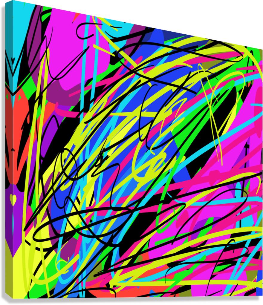Colorways Canvas Print