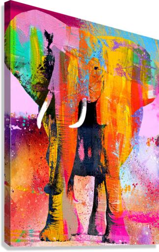 Elephant Canvas Print
