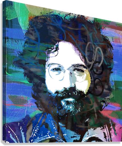 Grateful Jerry Canvas Print