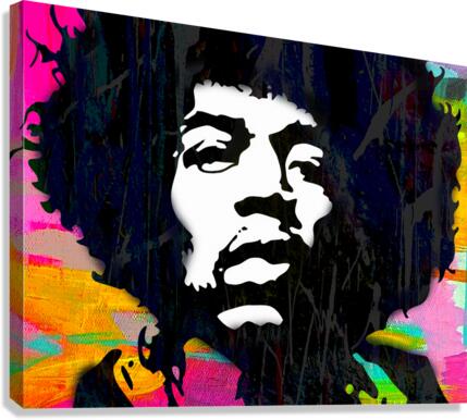 Inspired by Hendrix Canvas Print