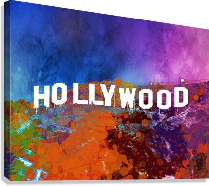 Hollywood Canvas Print