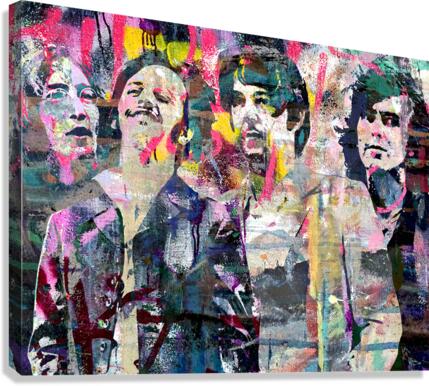 The Fab Four Canvas Print