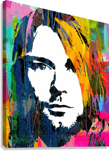 Kurt Nirvana Canvas Print
