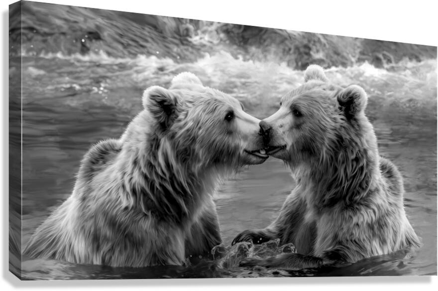 Love Bears Canvas Print