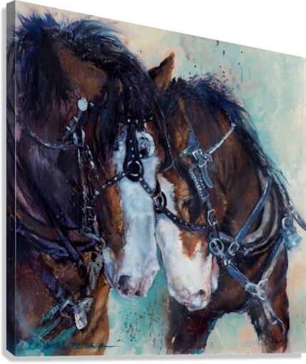 Lean on Me Canvas Print
