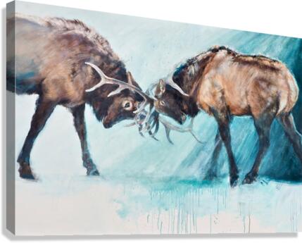 Practice makes perfect Canvas Print
