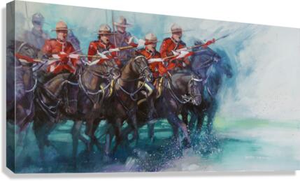 The Charge Canvas Print