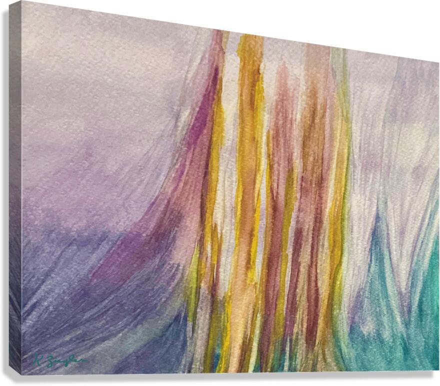 Waves in a Storm Canvas Print
