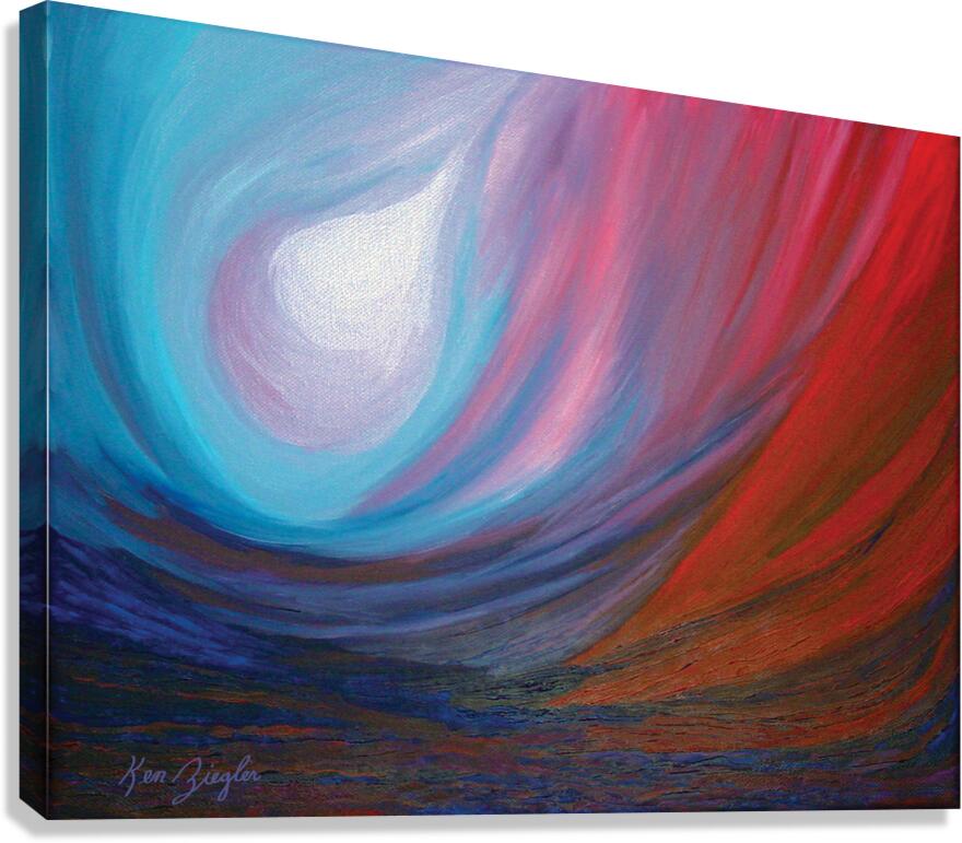 Red Blues Canvas Print