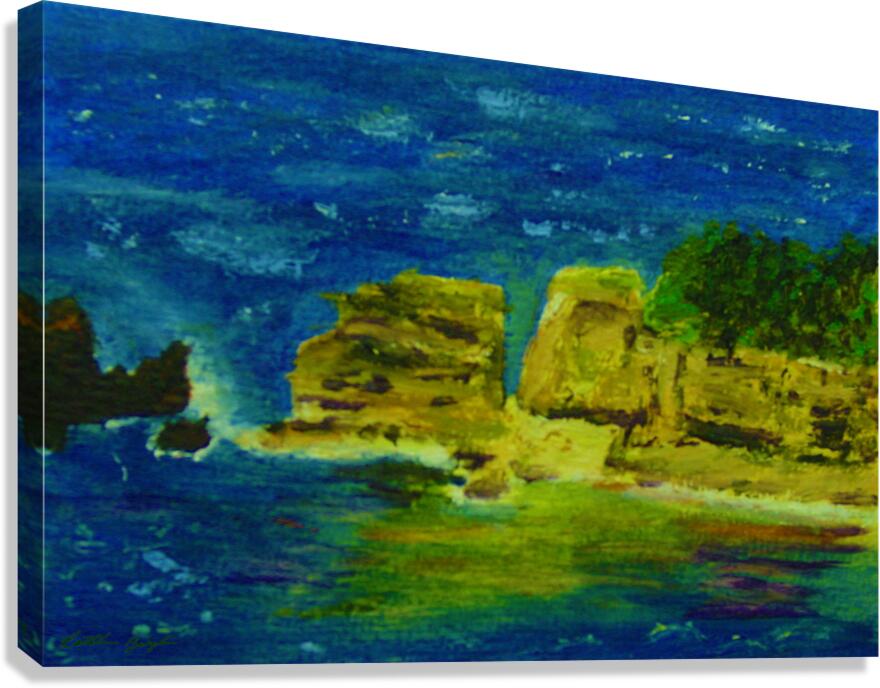 Cape Split Canvas Print