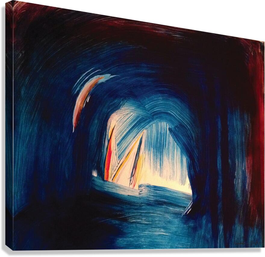 Sea Cave Canvas Print