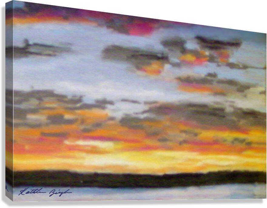 Annapolis Sunset Canvas Print