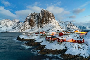 Hamnoy Snowstorm