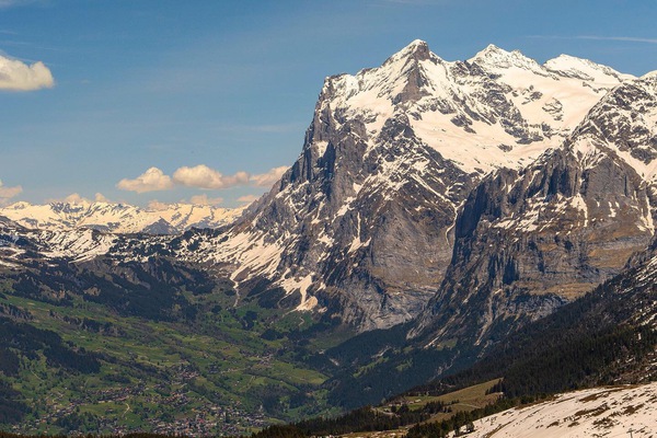 Grindelwald Mountains Print