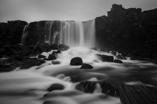 Oxararfoss Print