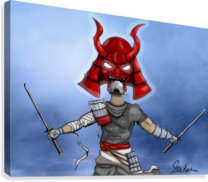 Samurai Canvas Print