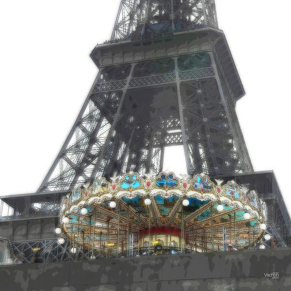 Le carrousel de la tour Print