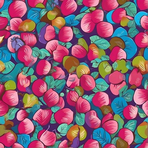 Repeating Kiwifruit Pattern