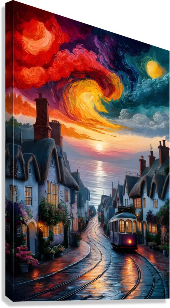 immerse yourself in a mesmerizing dreamscape   Canvas Print