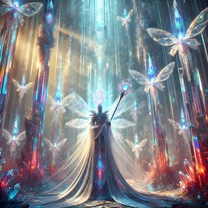 The Crystal Forest Guardian