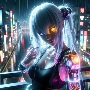 Neon Guardian of Tokyo