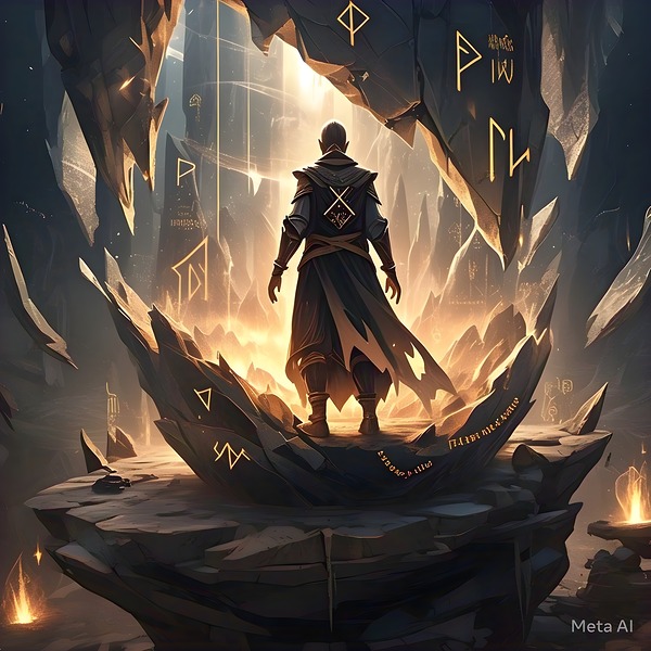  The Oracle’s Fractured Fate Print