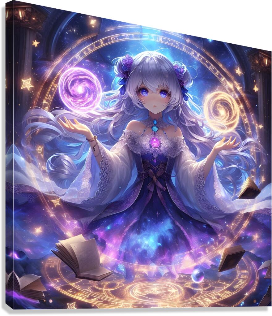  The Celestial Enchantress Canvas Print