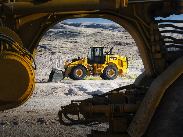 Small Front Loader by Ray Castillo