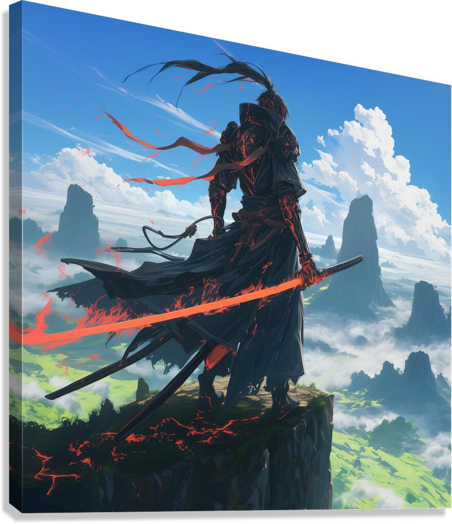Wandering Swordsman Canvas Print