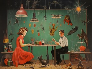 1950s wall art 3