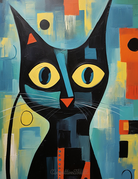 Picatsso in Blue by CognitiveShift