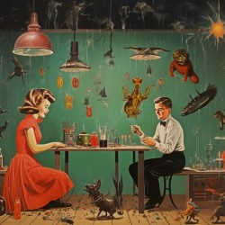 1950s wall art 3