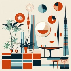 Mid Century Modern Interior 5