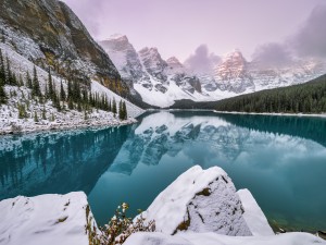 Lake Moraine Early Morning