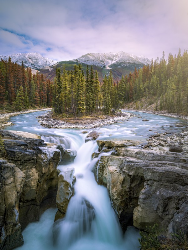 Sunwapta Falls Final (1 of 1) Print