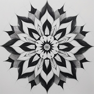 Oneness   The Artists Sketch III by Ryan Dunn