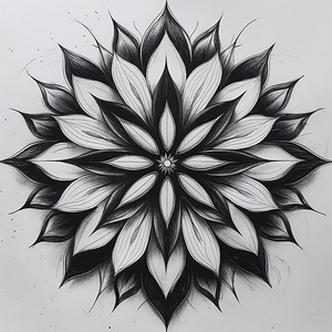 Oneness   The Artists Sketch IV by Ryan Dunn