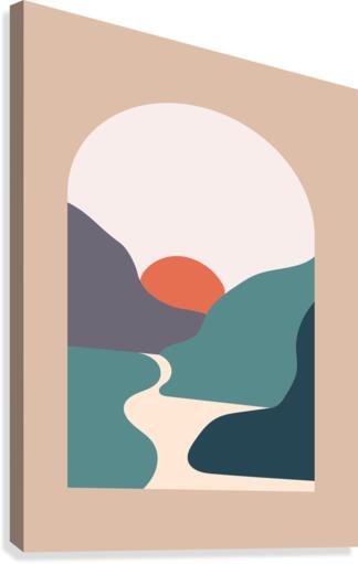 Abstract Arch 08 Canvas Print