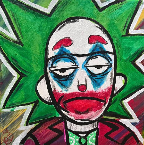 Joker Rick Print