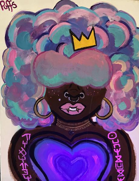 Wakanda Girl by Puffs
