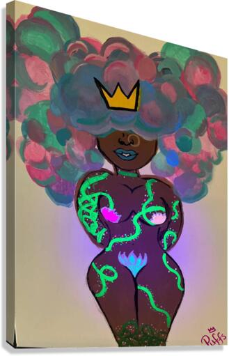 UV Eve Canvas Print