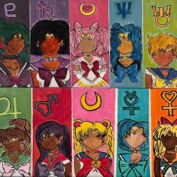 Melanated Sailor Moon