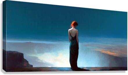 Alone Canvas Print