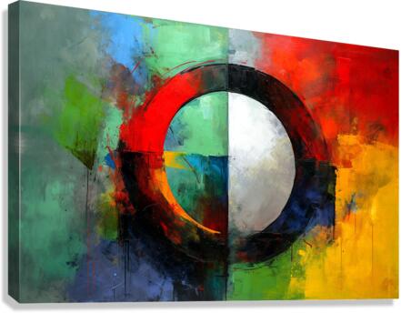 Centered Canvas Print