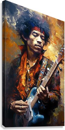 Jimmy Hendrix Canvas Print