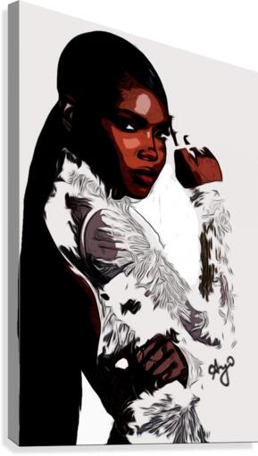 Ryan Destiny Canvas Print