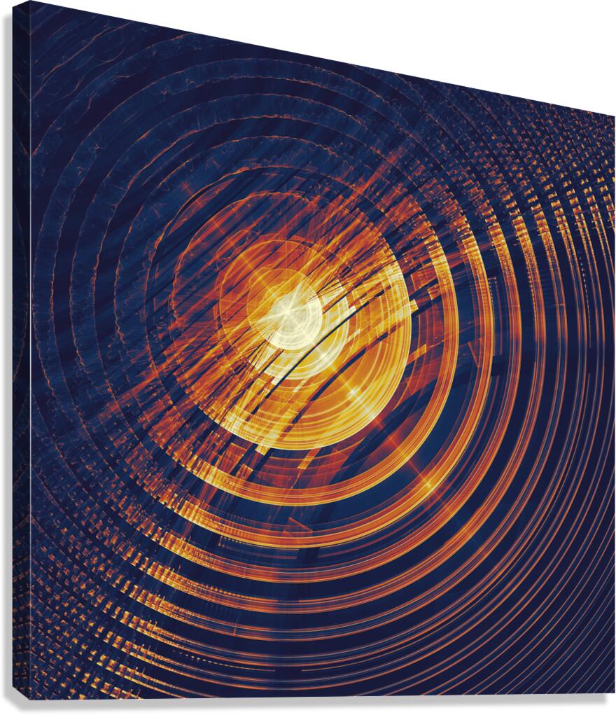 Infused Retrospection Canvas Print