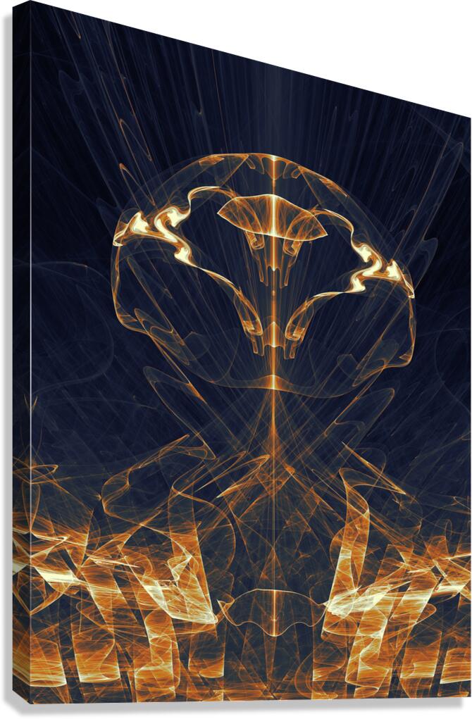 Invisible Soldier Within Canvas Print