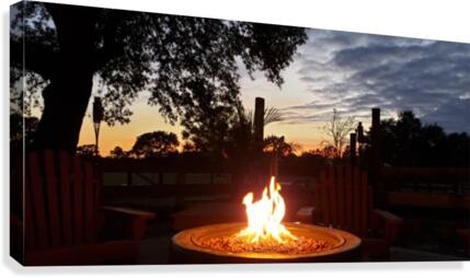 Ranchbonfire Canvas Print