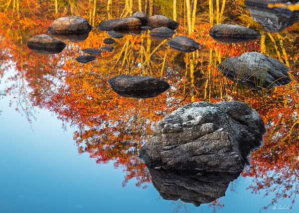 Autumn reflections by Hugh Chisholm Photography